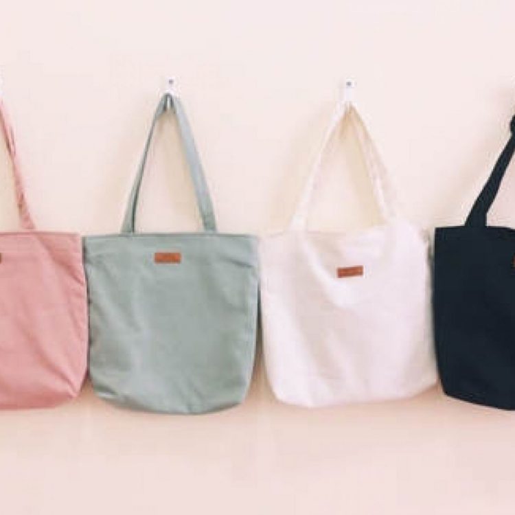 Soft Color Canvas Tote Bag – Everyday Reusable Style